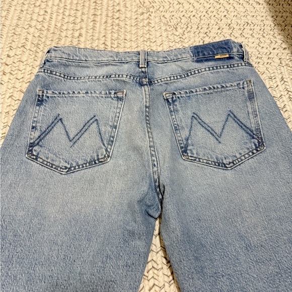 MOTHER Ditcher Crop Straight Leg Jeans — Leap at the Chance - Picture 9 of 12